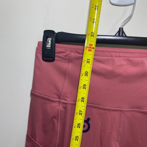 Peloton Lululemon Leggings Women 8 Pink Side Pockets High Rise We Go Far Align - Picture 6 of 11